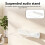 2PCS Floating Speaker Bracket Concealed Floating Wall-Mounted Speaker Storage Bracket Display Stand 6