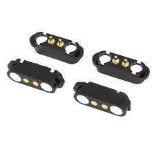 12 Conectores de Pino Magnéticos com Mola de 2 Pinos, Projetados com Precisão para Testes de Carregadores Sem Fio e Projetos Eletrônicos DIY