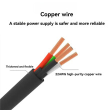 For X1/P1 AMS Data Cable 4-Pin Extension Cable NO Magnetic for X1/P1 3D Printer Parts C