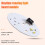 Car White DRL LED Daytime Running Lights Board Module for  Compass Facelift 2020-2022 Left 3