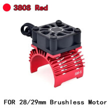 For Surpass Hobby RC Motor Heatsink Cooling Fan for 380 390 2838 2845 28-29mm Brushless Motor for RC Car Red