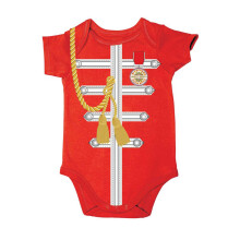 (3 -6 Months, Red) The Beatles Sgt Pepper Uniform Baby Grow