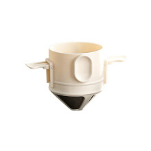Reusable Pour over Coffee Filter Foldable Stainless Steel Paperless Coffee Dripper Portable Fine Mesh Coffee Strainer A