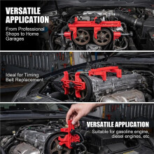 9 PCS Camshaft Locking Tool Kit, Universal DOHC Engine Timing Sprocket Clamp Set, for Most Cars