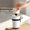 Återanvändbart Filter för Kaffe, Hopfällbart, Papperslöst Kaffefilter, Bärbart, Finmaskigt Kaffefilter B 5