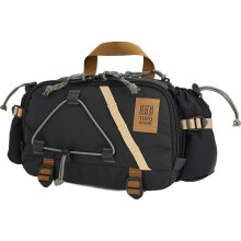 (One Size, Black/Neutral) Topo Designs Unisex Mountain Hydro Hip Pack Waist Bag