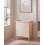 Beliani Laundry Basket CARACHI Bamboo Light Brown 65 L 2