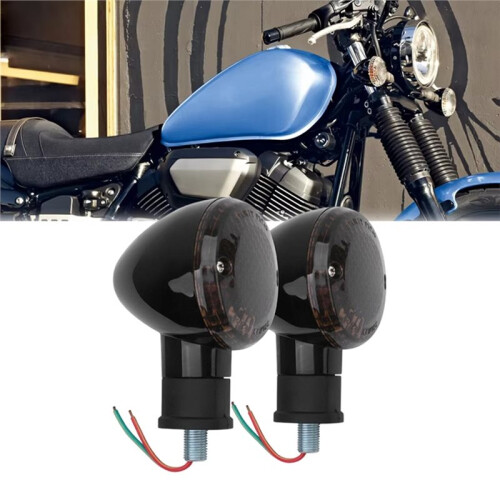 Motorcycle Front Rear Turn Signal Light for  XV950 Universal Replacement Flasher Retro Indicator Lamp Blinker 2