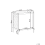 Beliani Laundry Basket CARACHI Bamboo Light Brown 65 L 3