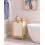 Beliani Laundry Basket TOROTAL Bamboo Light Brown/ Beige 40 L 2