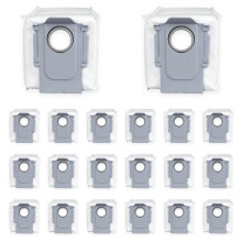 20er-Pack Staubsaugerbeutel, Kompatibel mit für Qrevo Serie, Qrevo S5V, QV 35A, QV 35S, Saros 10/10R/20 S8 MaxV Ultra