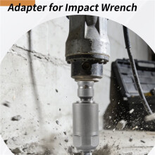 Adapter for Converting Impact Wrench to Electric Hammer Converts to SDS- for Use with Drill/Impact Wrench,A
