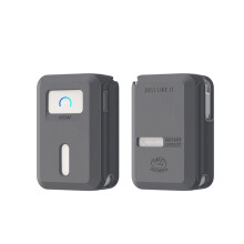 SIKAI CASE Shockproof Silicone Case for  A1638 45W Retractable Cable Power Bank Anti-Drop Protective Skin Sleeve Gray