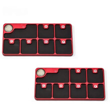 TS7 Magnetic Screw Organizer Aluminum Alloy Ultra Thin Tray for Phone/Laptop/Electronics Repair & DIY