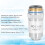 40X High Magnification Objective Lens, Achromatic Microscope Objective 40/0.65 for Biological Microscopes 8
