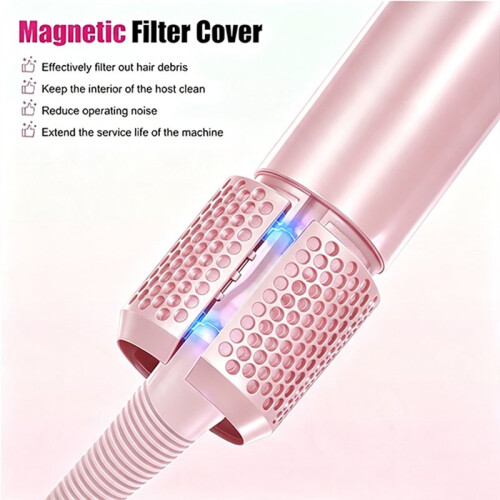 Magnetic Outer Filter Cover Compatible with  Airwrap HS01 HS05 Hair Styler Replacement, Easy-Clean Protective 1