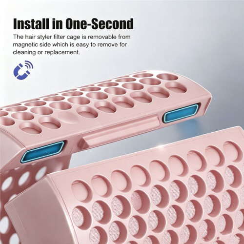 Magnetic Outer Filter Cover Compatible with  Airwrap HS01 HS05 Hair Styler Replacement, Easy-Clean Protective 2