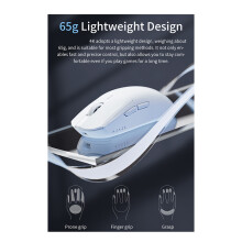 Ajazz AJ139PRO 4K Wireless Mouse 26000DPI Dual Mode Gaming Mouse PAW3395 for Gaming Laptop PC Optical Black
