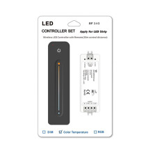 Tuya LED Dimmer met 2.4G RF Draadloze Afstandsbediening 12-24V 2CH RF Kleurtemperatuurregelaar LED-Stripregelaar