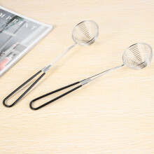 10 Pieces Hot Pot Strainer Scoops,Stainless Steel Hot Pot Strainer Spoons Mesh Skimmer Spoon Strainer Ladle with Handle