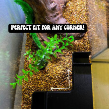 2 Stück Garnelenhöhle, Aquariumtunnel, Garnelenverstecke für Aquarienecken, Aquariumhöhlenecken, Fischtankdekorationen