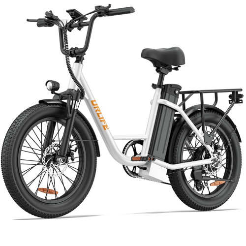 URLIFE E20 48V13AH Step-thru City 50mi EBike,white