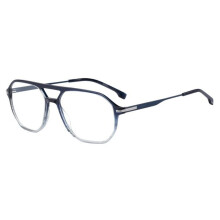 Occhiali da Vista Hugo Boss BOSS 1890 57/16/145 Strisce blu grigio Montatura in acetato UOMO BOSS 1890