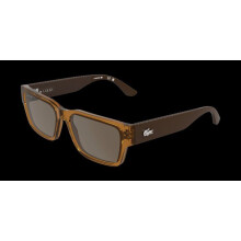 Óculos de Sol Lacoste L6107S 57/18/145 Transparente caramelo Bio inj-g820 MAN L6107S