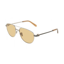 Zonnebril Ferragamo SF345S 56/18/145 Licht ruthenium/oker Titanium MAN SF345S