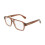 Ferragamo Bril - FERRAGAMO - SF3085 - Transparant bruin - Acetaat - Man 1