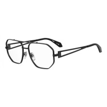 Moschino MOS667 57/16/133.6 Mustat metallikehykset UNISEX MOS667