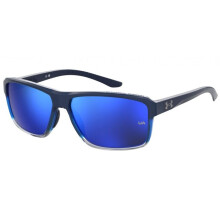 Zonnebril Under Armour UA KICKOFF 62/13/145 Blauw grijs polyamide montuur MAN UA KICKOFF