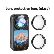 2PCS for X6 Lens Protector Tempered Glass Anti Scratch 360 Camera Lens Guard Snap Protective Accessory