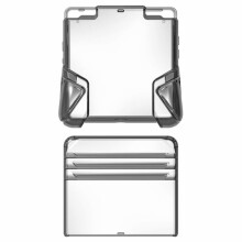 Soft Clear Protective Case for RG34XX SP Handheld Console Ergonomic Grip Anti-Drop Anti-Scratch Handheld Console Cover A