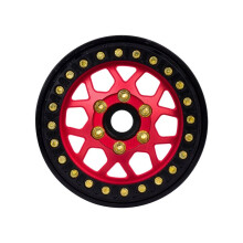 4Pcs 1.9" Beadlock Wheel Rim Hub for 1/10 RC Scale Rock Crawlers Beadlock Wheel CNC Hub Thickness 25