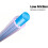 Low-Resistance Star-Shaped PTFE Tube High Temperature Resistance for Bambu  Voron  3D Printer Parts 5m 4