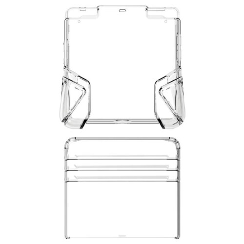 Soft Clear Protective Case for RG34XX SP Handheld Console Ergonomic Grip Anti-Drop Anti-Scratch Handheld Console Cover B