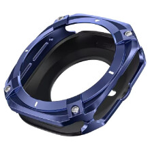 Rugged Bezel Case for   Watch 7/8 Ultra 47mm Case, PC+ Zinc Alloy Protective Cover Bumper