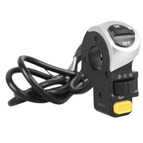 Multifunktionell KontrollSwitch för E-Cykel Konverteringar (Integrerar Kontroller för Horn, Strålkastare och Blinkers) 1