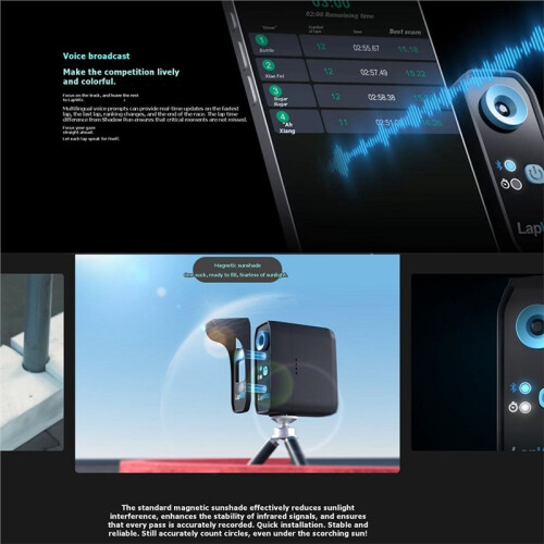 LapWiz Intelligent RC Lap Timer System -Z Kit Intelligent Timer Remote Control Car Lap  Timing System 1