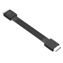PCIE 4.0 X4 Oculink 4i Extension Cable 30cm GEN4 64Gbps for EGPU SSD OCuLink 4X External Dock