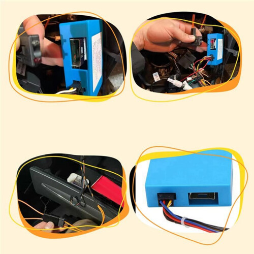 Car D2B Digital Data Bus Optical Box Kit for   S E CL SL ECS CLK ML Class Fiber Optic Decoder Radio Adapter 1
