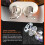 AI Translator Earbuds Noise Cancelling  Headset Instant Translator  Voice RealTime B 2