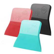 PPF Squeegee Vinyl Wrap Tool,Different Hardness Anti-Scratch Rubber Scraper Soft TPU Squeegee Window Tint Tool