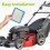 6-Pack 491588S Gräsklipparluftfilter, Platt Luftfilterpatron, för Briggs & Stratton, Toro, 9