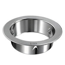 Round Wall Hole Decorative Cover for Installation of Air Conditioning Ducts and Exhaust Ventilation Ducts 80mm