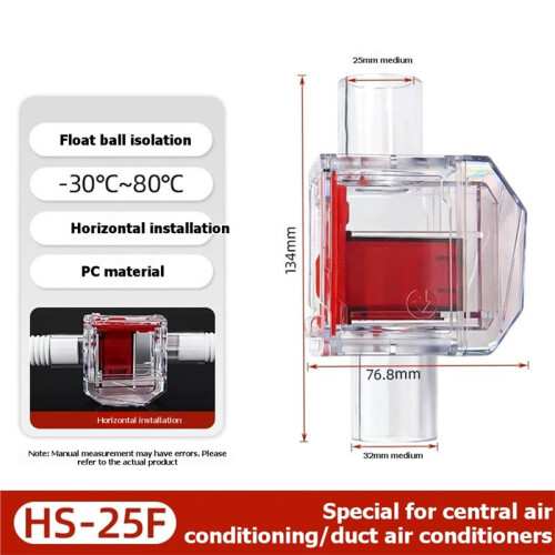 Air Conditioning Drainage Check Valve Conditioner Parts Easy to Install 2