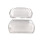 For PSP GO Protective Case Transparent Crystal Case Shock-Resistant Dustproof for PSP GO Accessories 1