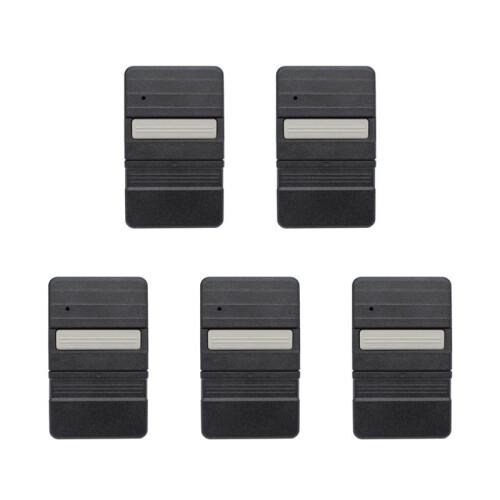 5pcs 9/12 Dip  Garage Door Opener Remote 390MHz Replacement for Overhead Door Code  GT912 GT90-1