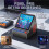 Desktop Pixel LED Screen  Speaker, Programmable Pixel Wireless Speaker Sound Device for PC Room Decor B 8